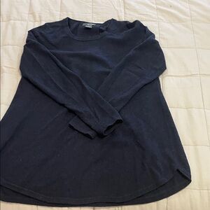 Navy cashmere sweater